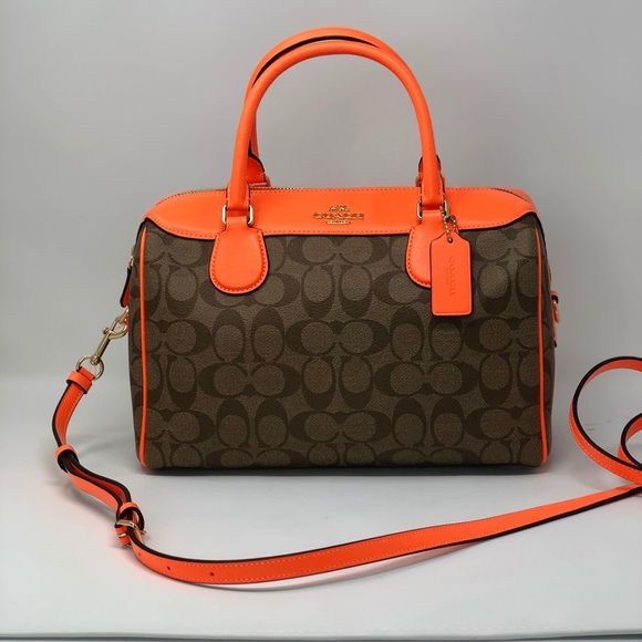 Coach Handbags - NWT Coach Neon Large Bennett handbag super rare